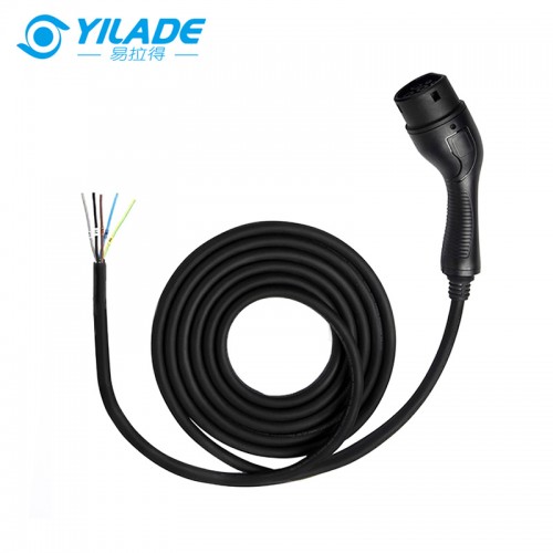 YILADE 32A 7KW Charging cable 1 Phase American standard CCS2 SAE J1772 Charger
