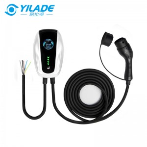 Fast Charging  3P 32A 7KW Ev Charging station Type 2 Ev Charger  Wallbox  with CE, ROHS certification with Screen 