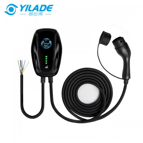 Fast Charging  3P 32A 7KW Ev Charging station Type 2 Ev Charger  Wallbox  with CE, ROHS certification with Screen