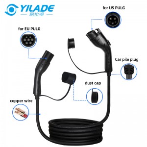 16A to 32A EV Charging Cable Type 2 to Type 1 EV Charging Cable For Electric Vehicle 