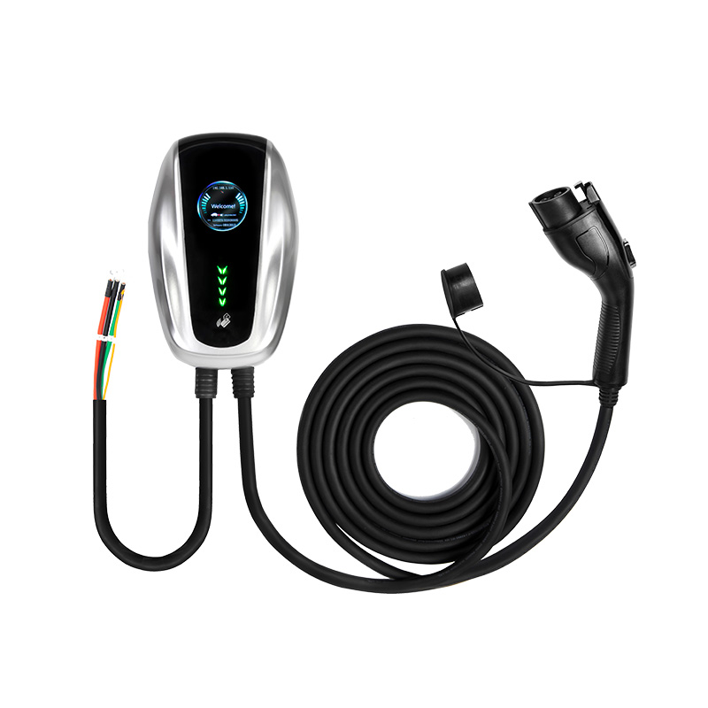 32A 3.5-7kw Type 1 Wallbox Ev Charger  Fast Ev Charging  Station  with CE FCC Certification