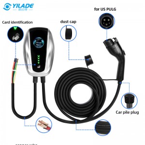 32A 3.5-7kw Type 1 Wallbox Ev Charger  Fast Ev Charging  Station  with CE FCC Certification 
